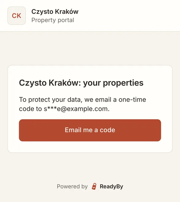 Portal sign-in